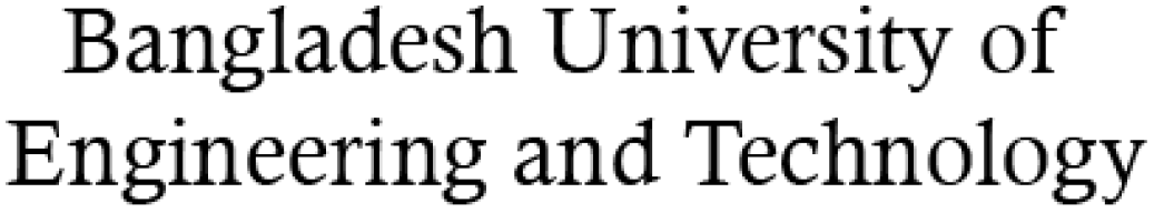 Bangladesh University of Engineering and Technology